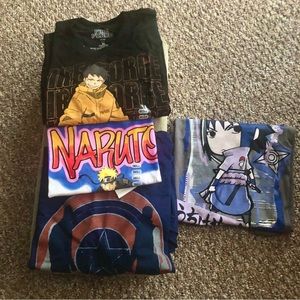 Fire Force Naruto Marvel Winter Soldier T-shirts